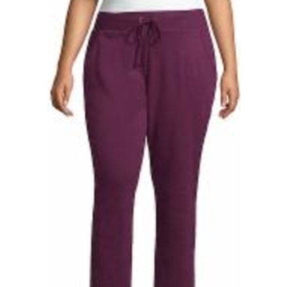 St. John's Bay Pants - St. John's Bay Active Slim Leg Fleece Sweatpant